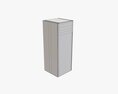 Corrugated Cardboard Paper Box Packaging 06 3Dモデル