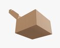Corrugated Cardboard Paper Box Packaging 09 3D 모델 
