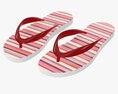 Flip-Flops Footwear Woman Summer Beach 02 3D 모델 