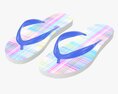 Flip-Flops Footwear Woman Summer Beach 03 3Dモデル
