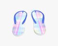 Flip-Flops Footwear Woman Summer Beach 03 Modelo 3D