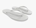 Flip-Flops Footwear Woman Summer Beach 03 3D-Modell
