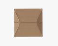 Gable Box Cardboard Food Packaging 02 3d model