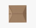 Gable Box Cardboard Food Packaging 03 3D модель
