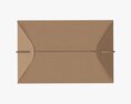Gable Box Cardboard Food Packaging 05 Modèle 3d