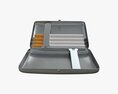 Metal Cigarette Case Box 01 Open Modelo 3d