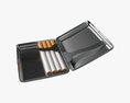 Metal Cigarette Case Box 04 Open 3D模型