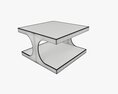 Modern Coffee Table 01 3Dモデル