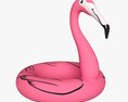 Pink Flamingo Pool Float Modelo 3D