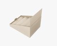Product Display Cardboard Stand 02 3D 모델 