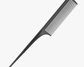 Rat Tail Hair Comb 3D-Modell