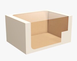 Retail Cardboard Display Box 09 3D-Modell