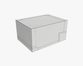 Retail Cardboard Display Box 09 3D 모델 