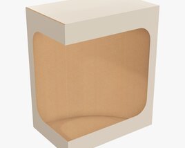 Retail Cardboard Display Box 10 Modelo 3d