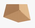 Retail Hanging Cardboard Box 02 3Dモデル