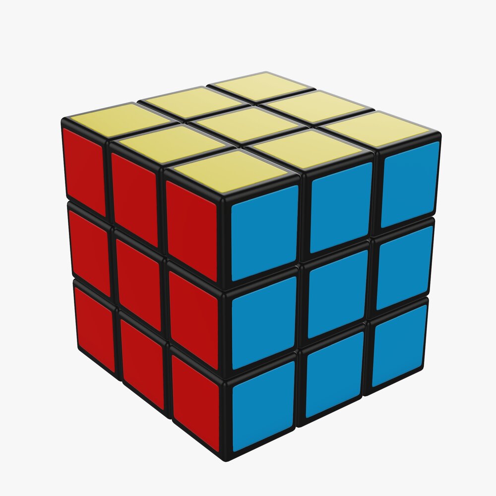 Rubiks Cube Modelo 3d