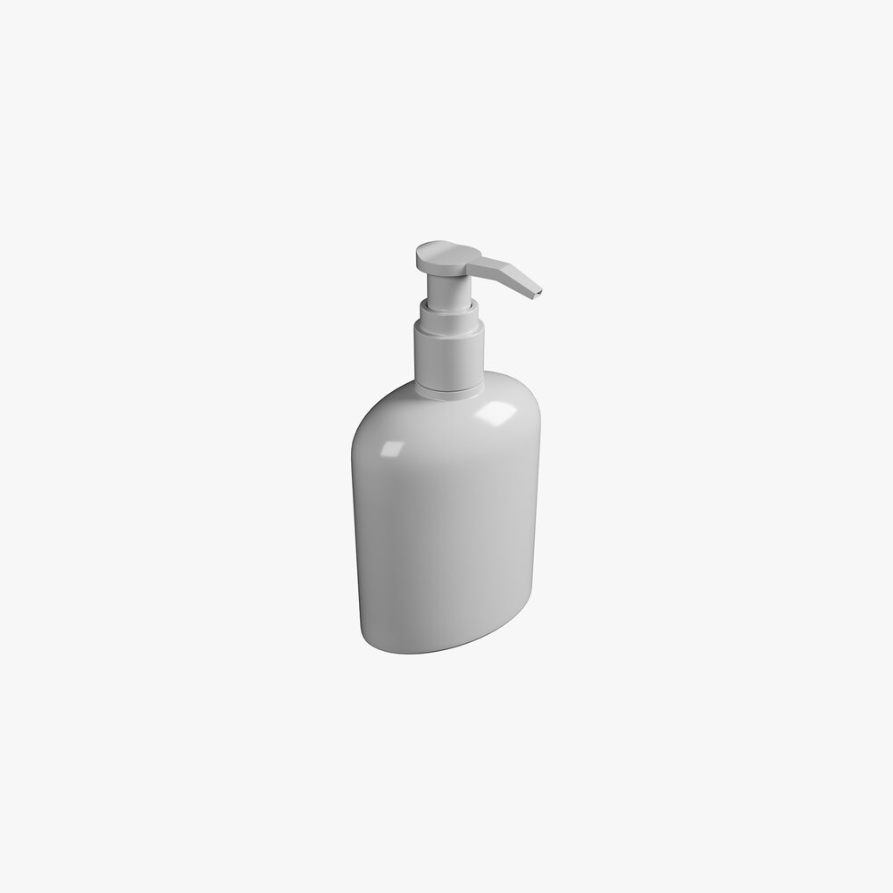 Soap Bottle 01 3d model