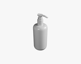 Soap Bottle 02 3D-Modell