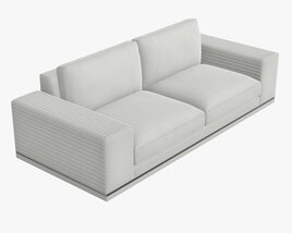 Sofa Modern Two Seat Modelo 3d
