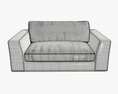 Sofa One Seat 3D 모델 