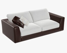Sofa Two Seat 3D 모델 
