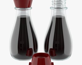 Soy Sauce Bottle 01 3D модель