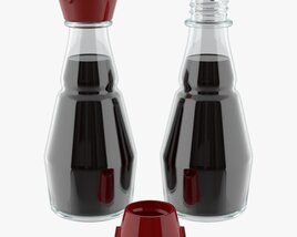 Soy Sauce Bottle 02 3D модель
