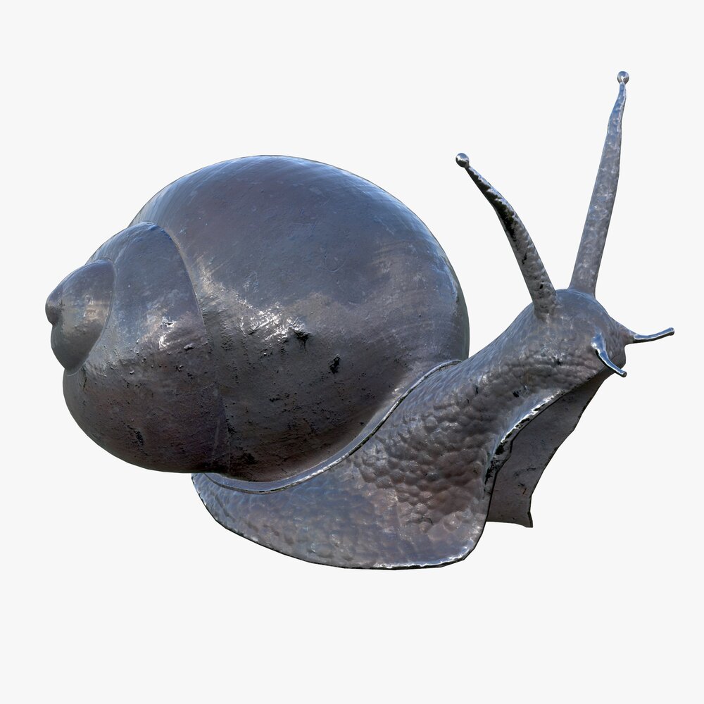 Snail Metal 3D-Modell