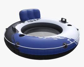 Sport Lounge Inflatable Water Float Modèle 3D