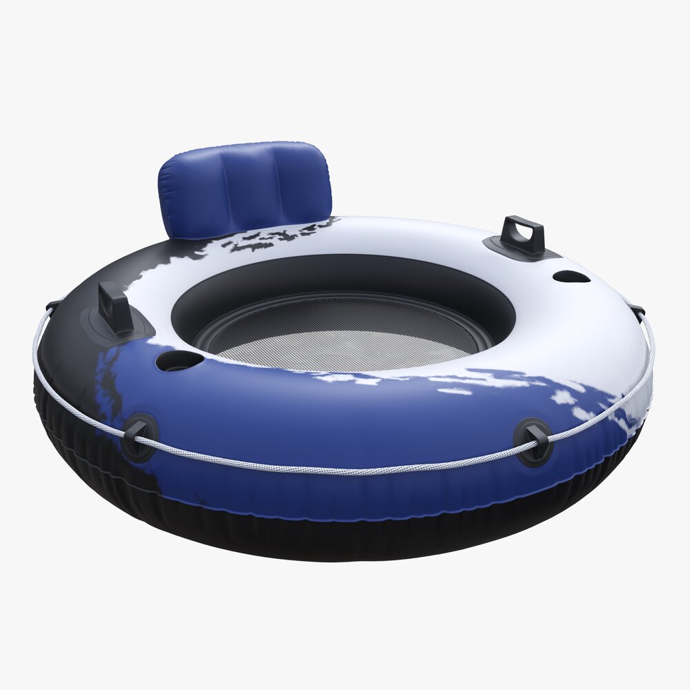 Sport Lounge Inflatable Water Float Modelo 3D