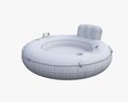 Sport Lounge Inflatable Water Float 3D模型