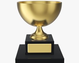 Trophy Cup 02 3D 모델 