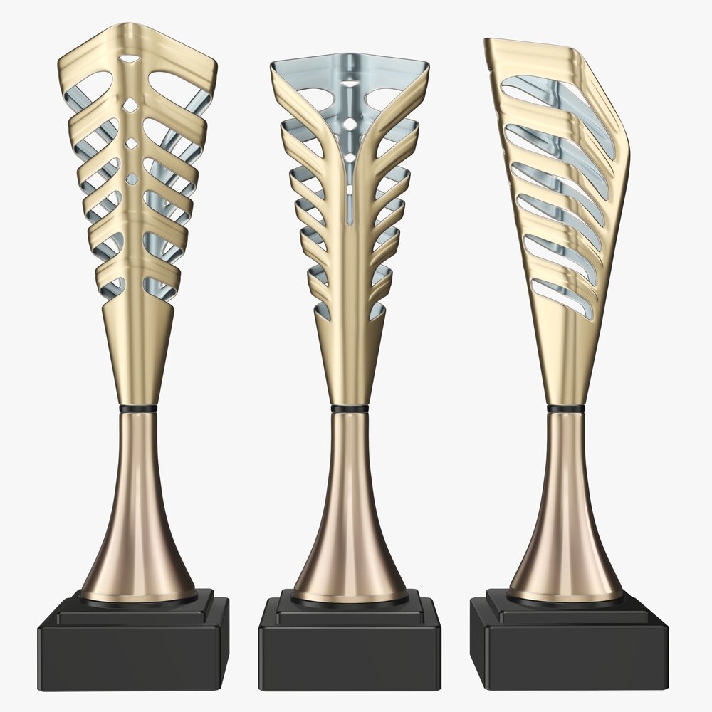 Trophy Cup 09 3D 모델 