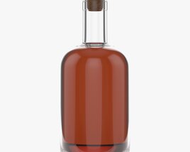 Whiskey Bottle 01 3D model