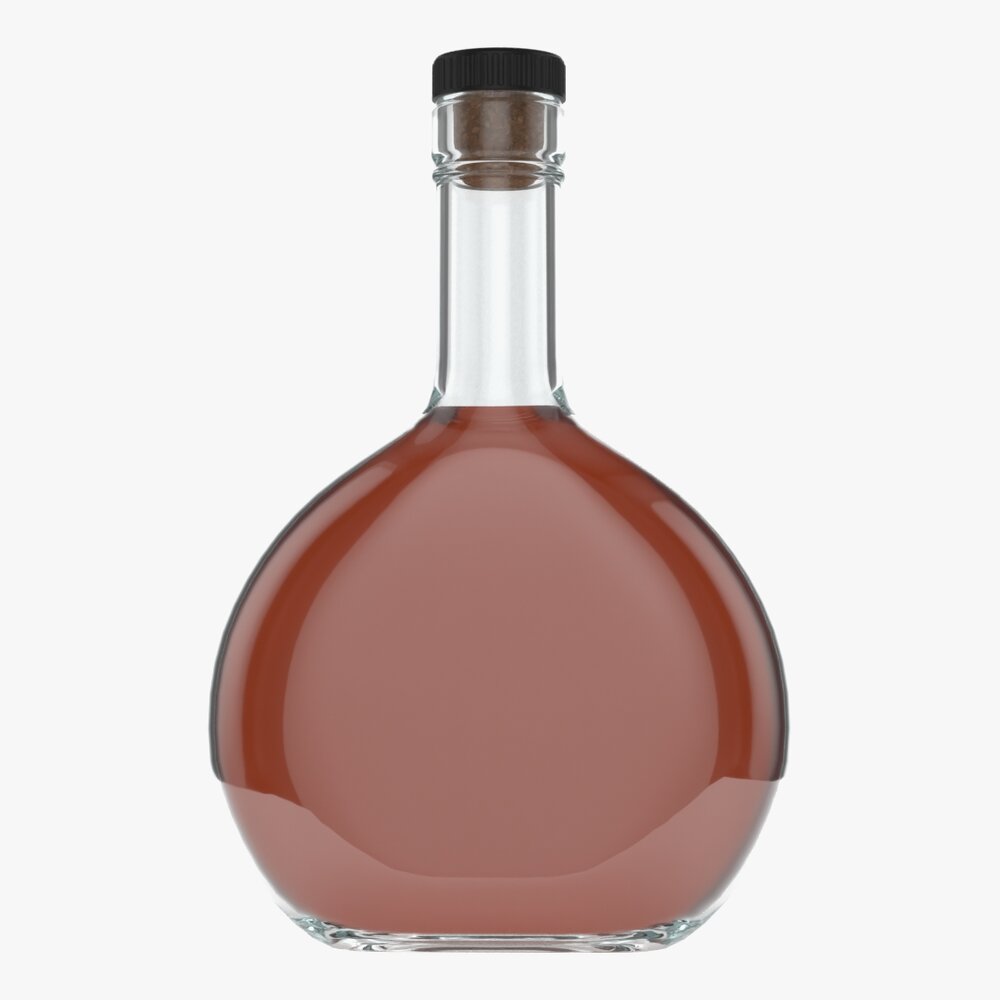 Whiskey Bottle 06 3D model