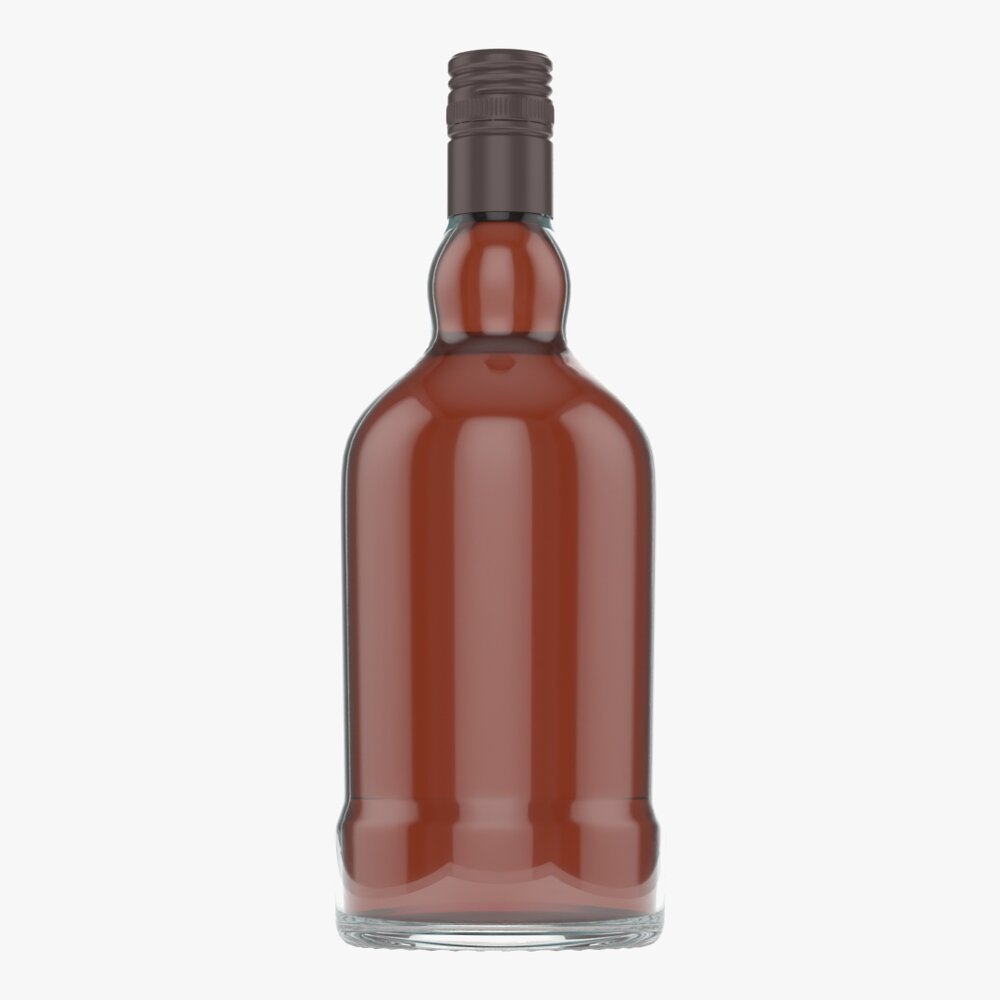 Whiskey Bottle 07 3D 모델 