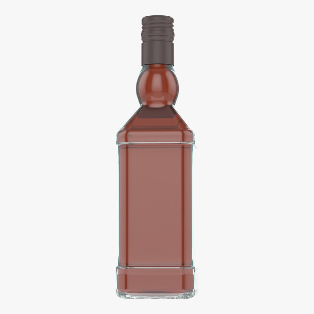 Whiskey Bottle 08 3D модель
