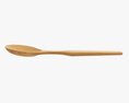 Wooden Spoon Flatware 3d model