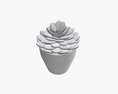 Artificial Cactus Composition 02 3Dモデル
