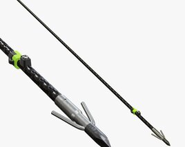 Carbon Fish Arrow 3D 모델 