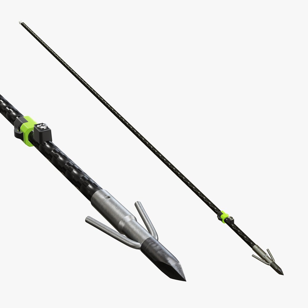 Carbon Fish Arrow 3D-Modell