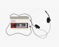 Cassette Tape Player With Headphone 3D模型