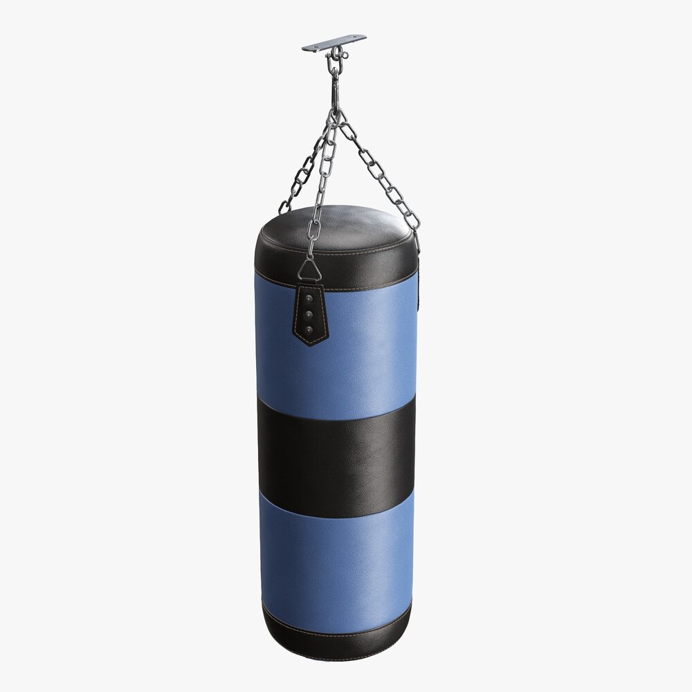 Ceiling Boxing Punch Bag 3D模型