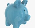 Ceramic Piggy Money Bank Modelo 3D