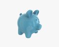 Ceramic Piggy Money Bank 3Dモデル