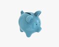 Ceramic Piggy Money Bank 3D модель