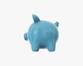 Ceramic Piggy Money Bank 3D-Modell