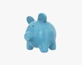 Ceramic Piggy Money Bank 3D модель