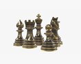 Chess Pieces 3D-Modell