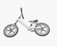 Children Classic Balance Bike 3D 모델 
